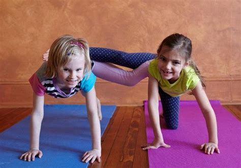 12 Yoga Poses For Two People Kids Yoga Poses