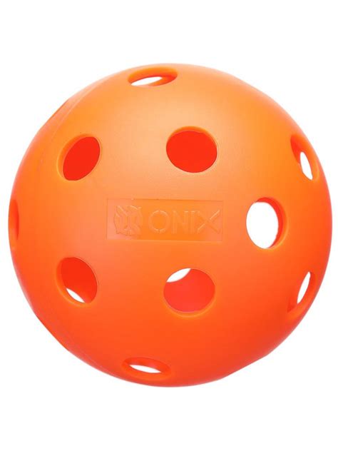 Onix Fuse Indoor Pickleballs Orange Pickleball Warehouse