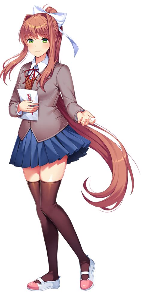 Monika Ddlc Plus Wiki Doki Doki Literature Club Fandom