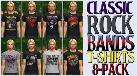 Sims 4 Cc Band Shirts