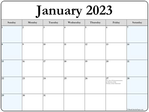 2023 Monthly Calendar With Holidays Time And Date Calendar 2023 Canada