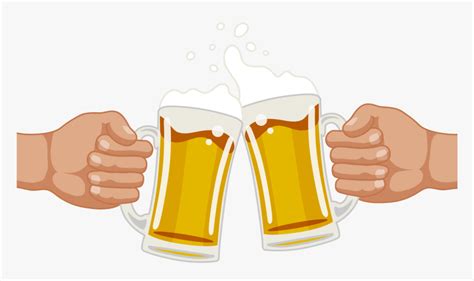 Transparent Beer Mug Clip Art Png Beer Cheers Transparent Background