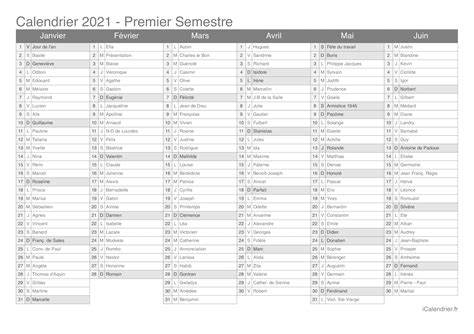 Calendrier 2021 Imprimer Gratuit En Pdf Et Excel