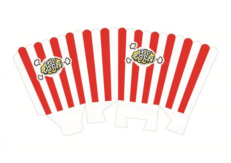 Popcorn Box 13 Free Pdf Printables Printablee