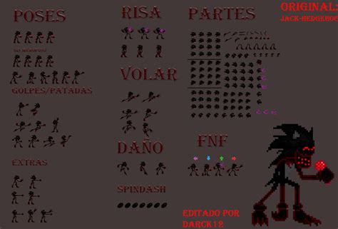 Demon Exe Sprite Sheet By Darck12exe On Deviantart