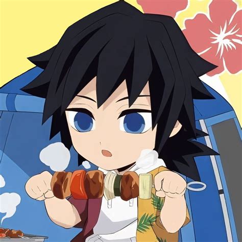 Giyuu Tomioka Icon Chibi Anime Chibi Anime