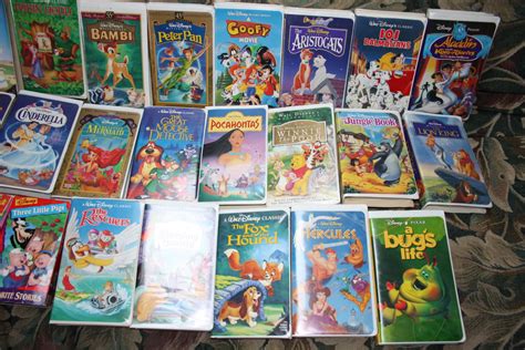 Disney Vhs Tape Collection 2 Vhs Photo 35547659 Fanpop