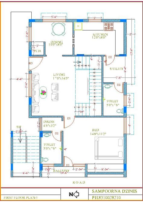 One Floor House Plans Drawing House Plans Single Floor House Design