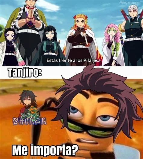 Memes De Kimetsu No Yaiba Otaku Anime Escenas Divertidas Animado