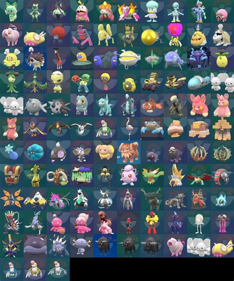 All Shinies of Scarlet Violet Pokémon Scarlet and Violet Pokemon Shiny pokemon Pokemon pokedex