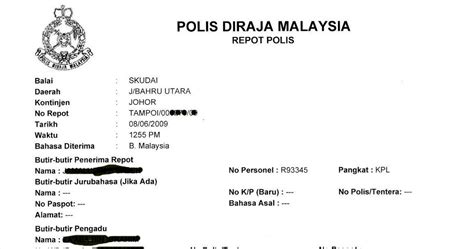 Contoh Surat Penjelasan Pdrm Contoh Surat Rasmi Kepada Ketua Polis