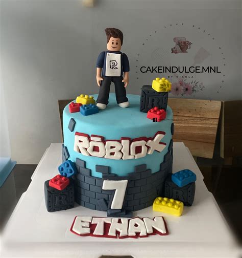 Roblox Brick And Lego Cake Cakeindulge Ph