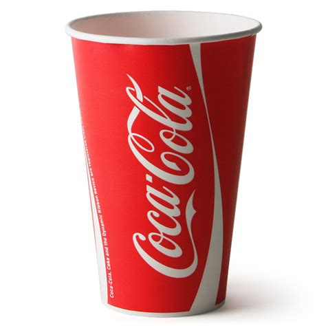 Coca Cola Paper Cups 12oz 340ml Coke Cups Coca Cola Vending Cups