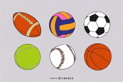 9 Vector Sport Balls Vector Download