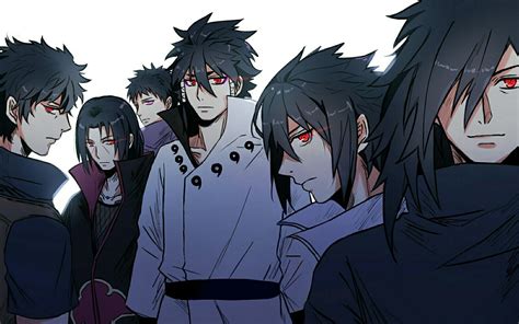 Wallpaper Uchiha Madara Uchiha Izuna Uchiha Obito Uchiha Sasuke