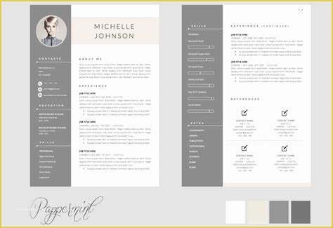 One Page Portfolio Template Free Download Of Microsoft Word Portfolio