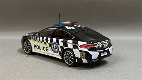 Model Car Holden Zb Commodore South Australia Police Traffic Patrol