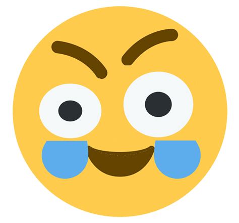 Blue Emoji Meme Fun Reaction Humor Expression Png