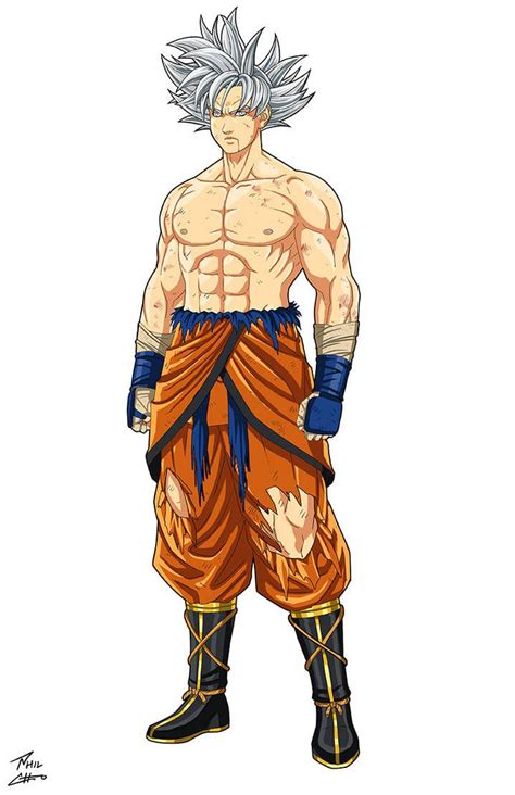 Mastered Ultra Instinct Goku 01 DBU By Phil Cho On DeviantArt Dragon