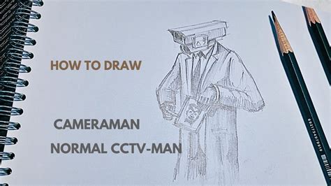 Skibidi Toilet How To Draw Cameraman Normal CCTV Man YouTube