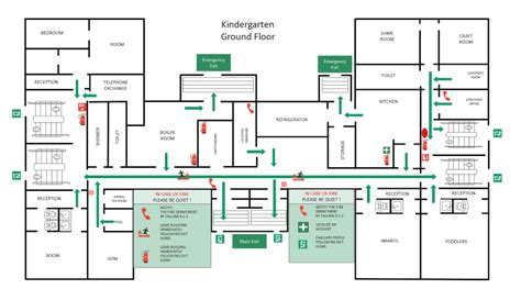 Free Editable Fire Escape Plan Examples Templates EdrawMax