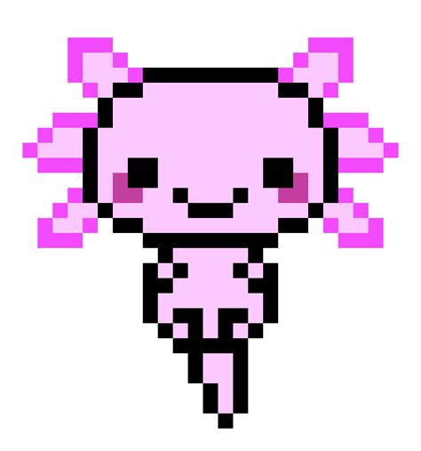 Cute Axolotl Pixel Art Maker