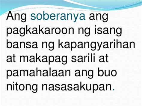 Gaano Kahalaga Sa Isang Bansa Ang Pagkakaroon Ng Kalayaan