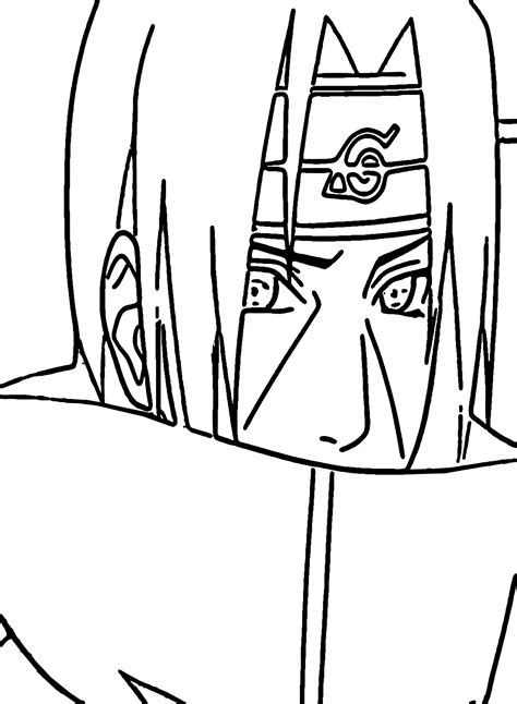 Pictures Uchiha Itachi Coloring Page Free Printable Coloring Pages