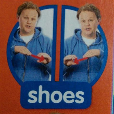 Shoes Makaton Sign Mr Tumble Something Special Makaton Signs