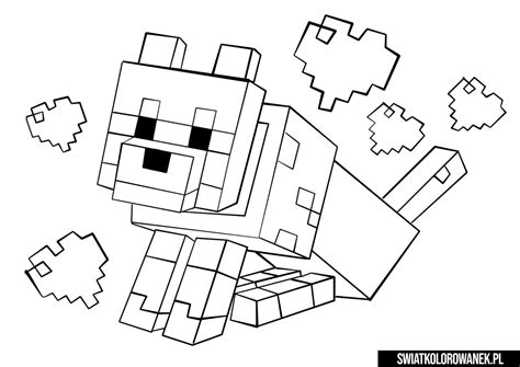 Minecraft Kolorowanki