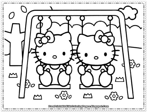 Hello Kitty Coloring Pages For Girls Free Printable Kids Coloring Pages