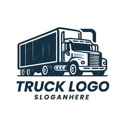 Premium Vector Vector Semi Truck Trailer Company Logo Trucking