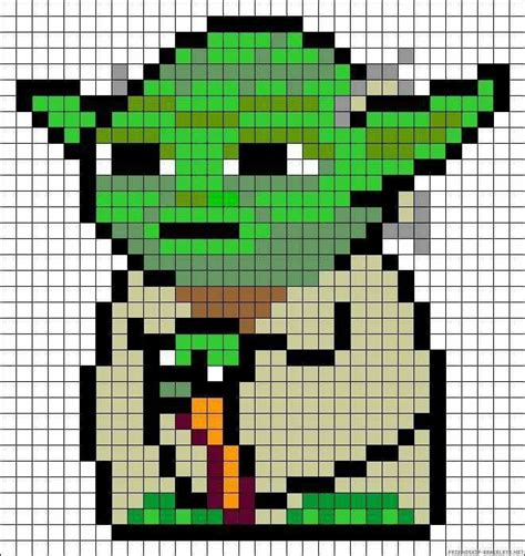 Pixel Art Bebe Yoda Facile Pixel Art Grid Gallery