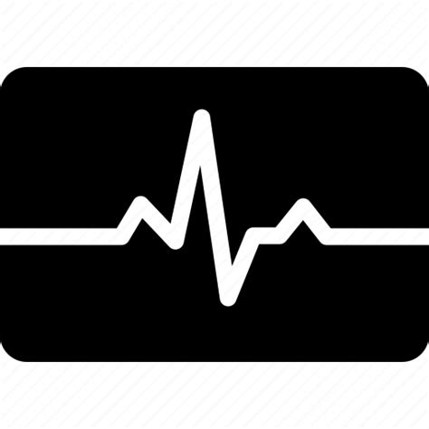 Beat Ecg Ekg Heart Heartbeat Monitor Pulse Icon