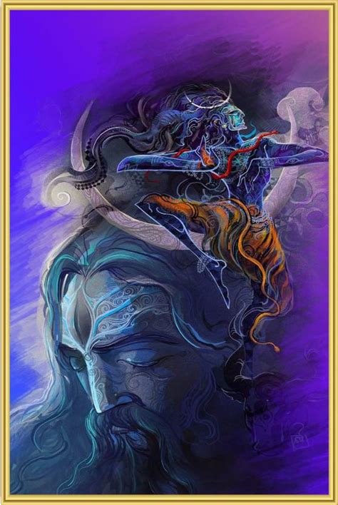 Mahakaal God Poster For Worship Room Living Room Size 12x18 Inch Fine