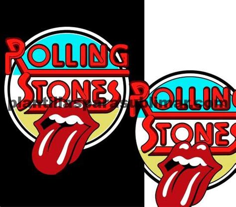 Rolling Stones Vector Logo Plantillas Para Sublimar