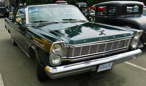 1965 Ford Galaxie 500 Ltd 4 Door Hardtop Ford Galaxie Car Print Ads