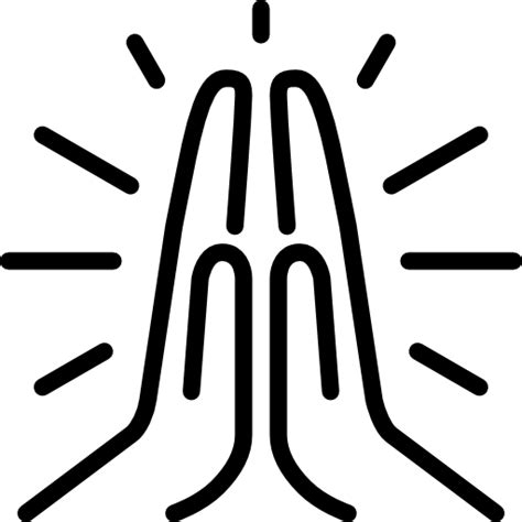 Praying Hands Icon