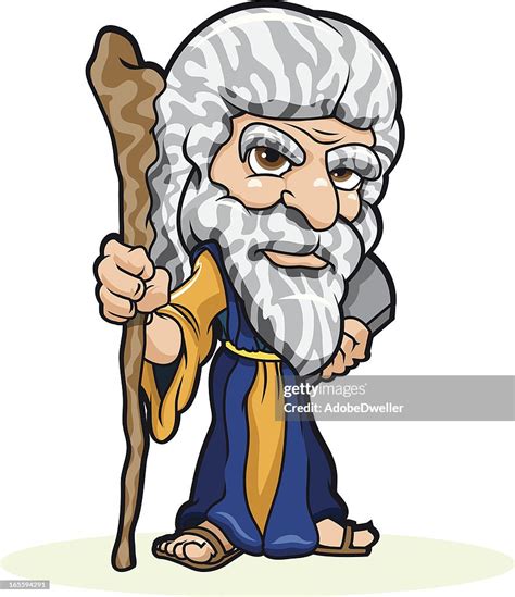 Moses And The Ten Commandments Clipart