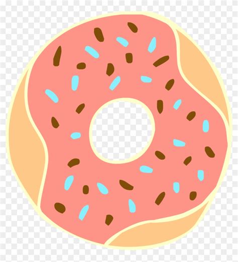 Cute Donuts Clipart Vector Cute Lilac Donut Clipart Donuts Clip