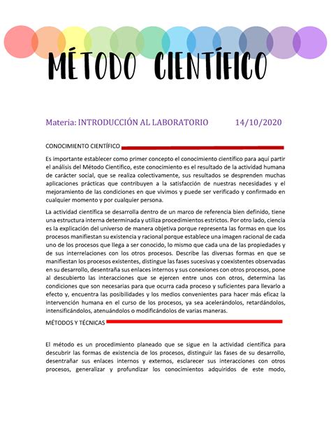 Método Científico