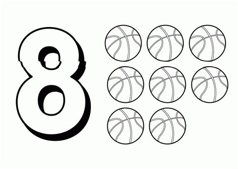 Free Printable Number Coloring Pages For Kids Printable Numbers Free