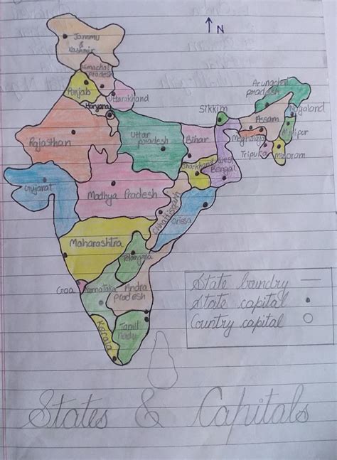 How To Draw India Outline Map