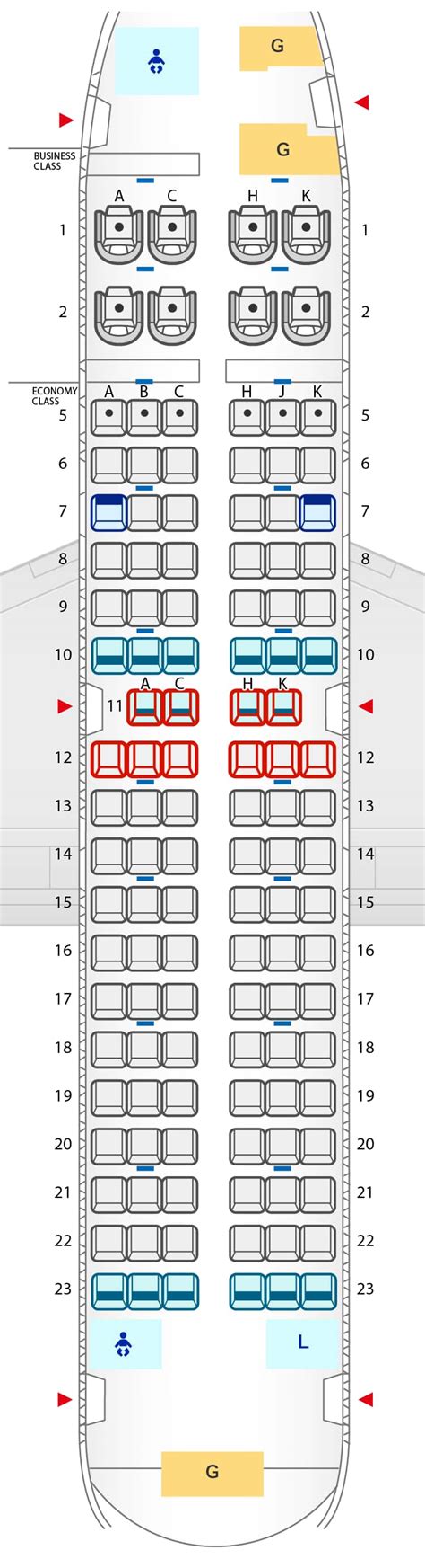 Seat Map Westjet Boeing B737 700 Map Boeing Seating Images And Photos