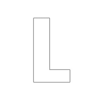 Letter L Coloring Page Printable