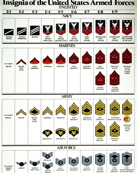 Army Enlisted Ranks Milotags