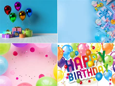 30 Zoom Backgrounds Birthday Celebration Virtual Etsy