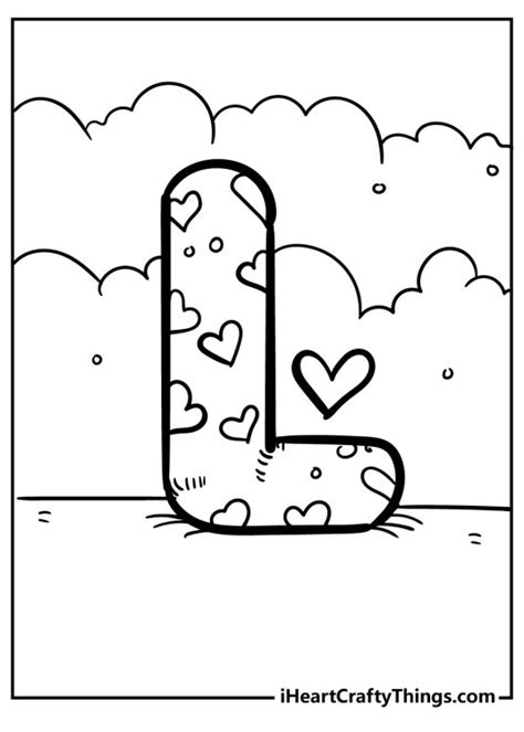 Letter L Coloring Pages 100 Free Printables