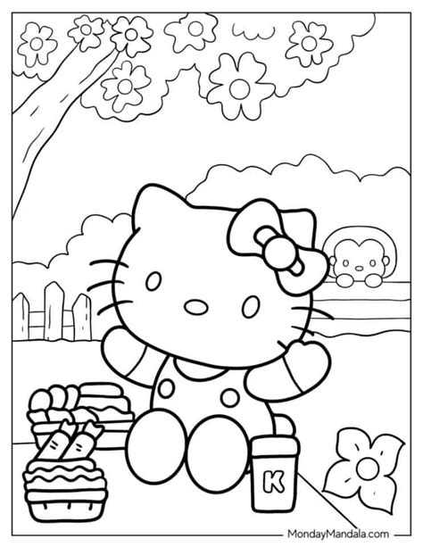 68 Hello Kitty Coloring Pages Free Pdf Printables