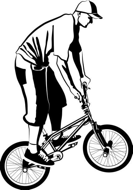 220 Bmx Racing Clip Art Stock Illustrations Royalty Free Vector